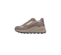 Geox Women's D Spherica Ec13 A Sneaker, Taupe, 3 UK