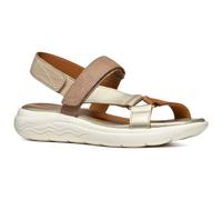 Geox Women's D Spherica Ec5w A Sports sandal, Sand Lt Gold, 3 UK