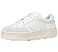 Geox Women's D SPHERICA ECUB-2 A Trainers, White/Off White, 39 EU
