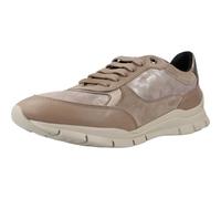 Geox Women's D Sukie A Sneaker, Dk Taupe, 4 UK