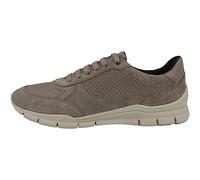 Geox Women's D Sukie A Sneaker, Dk Taupe, 4 UK