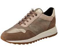 Geox Women's D Tabelya Sneakers, Dk Beige Lt Taupe, 4 UK