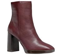 Geox Women's D Teulada C Ankle Boot, Wine Red, 3.5 UK