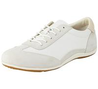 Geox Women's D Vega A Sneaker, Off White Ice, 10.5 UK