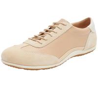 Geox Women's D Vega A Sneaker, Sand-Beige, 8 UK