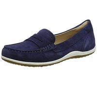 Geox Women's D Vega Moc A Mocassins, Blue (Blue C4000), 2.5 UK
