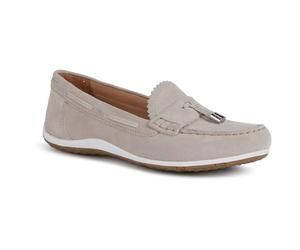 Geox Women's D Vega Moc A Moccasin, Lt Taupe, 4 UK