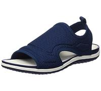 Geox Women's D Vega Sandal, Navy, 4 UK