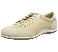 Geox Women's D Vega Sneakers, Sand, 4 UK