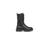 Geox Women's D Vilde Ankle Boot, Black, 5 UK