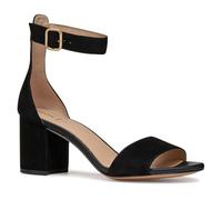 Geox Women's D VIRNILISA 65 S A Heeled Sandal, Black, 4 UK