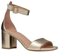 Geox Women's D VIRNILISA 65 S A Heeled Sandal, Lt Gold, 5.5 UK