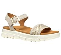 Geox Women's D XAND 2.1S C Flat Sandal, Lt Taupe, 4 UK