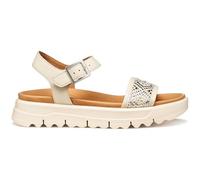 Geox Women's D XAND 2.1S C Wedge Sandal, Papyrus, 40 EU