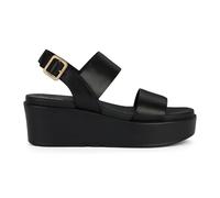 Geox Women's D Xand 2.2s A Wedge Sandal, black,7.5 UK