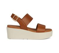 Geox Women's D XAND 2.2S A Wedge Sandal, Ochre, 41 EU, Ochre, 7.5 UK