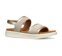 Geox Women's D XAND 2S A Sandal, Lt Taupe/Lt Gold, 6 UK