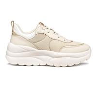 Geox Women's D XTORS B Trainers, Papyrus/LT Gold, 40 EU