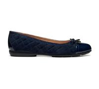Geox Womens Dannytah Ballet Flat, Blue, 3 UK