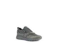 Geox Women's Dark Grey 'D Zosma B' Suede Sneakers | Size: 7 Geox Dark Grey 7