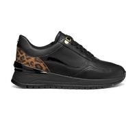 Geox Womens Ddesya Sneaker, Black, 2.5 UK