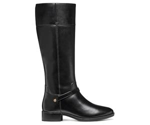 Geox Womens Dfelicity Knee High Boot, Black, 2.5 UK