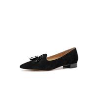Geox Womens Dgiselda15 Ballet Flat, Black, 2.5 UK