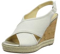 Geox Women's Donna Janira C Platform Sandals, Off-White (OFF WHITE C1002), 2.5 UK