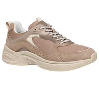Geox Womens Dzarvia Sneaker, Beige, 3 UK