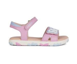 Geox Women's Haiti J Sandal, Dk Pink Sky, 12.5 UK