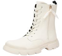Geox Women's J Junette Girl Ankle Boot, Lt Ivory, 4 UK