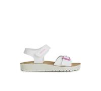 Geox Women's J Sandal costarei gi, White, 6 UK