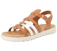 Geox Women's J Sandal Soleima Gir, Brandy Copper, 5 UK