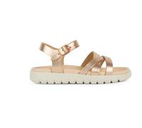 Geox Women's J Sandal Soleima Gir, copper, 3 UK