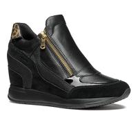 Geox Womens/Ladies D Nydame A Wedge Leather Trainers / N/A N/A FS6682