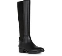 (6 UK, Black) Geox Womens/Ladies D Felicity D Leather Calf Boots