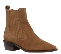 (4 UK, Mud) Geox Womens/Ladies Leather Ankle Boots