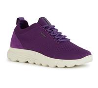 (7.5 UK, Purple) Geox Womens/Ladies Spherica Leather Trainers