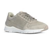 (7.5 UK, Light Grey) Geox Womens/Ladies D Sukie B Suede Trainers