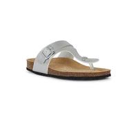 Geox Women's Silver D Brionia Metal Sandals Silver