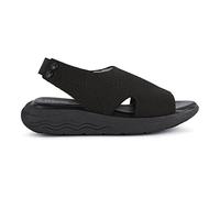 Geox Womens Spherica Ec5 Sandals, Black, 4 UK