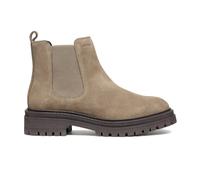 Geox Women's Suede Leather Elastic Ankle Boots Iridea Biker Booties