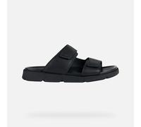 GEOX Mens XAND 2S Dual Strap Sandals Black 44