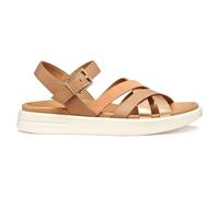 Geox Women's D XAND 2S B Wedge Sandal, Beige/Peach, 41 EU
