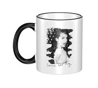 GEPANY Del Rey Singer Lana Ceramic Cup Home and Office Dual-Sided Printed Mugs A Heartwarming Present for Family and Friends