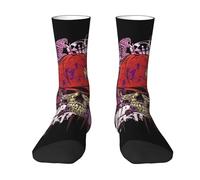 GEPANY Limp Rap Rock Bizkit band Crew Socks Colorful and Adorable Patterned Mid-calf Socks A Delightful Surprise for Both Men and Women