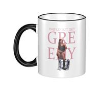 GEPANY McRae Singer Tate Ceramic Cup Home and Office Dual-Sided Printed Mugs A Heartwarming Present for Family and Friends