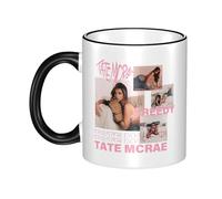 GEPANY McRae Singer Tate Ceramic Cup Home and Office Dual-Sided Printed Mugs A Heartwarming Present for Family and Friends