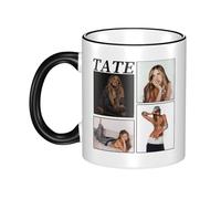 GEPANY McRae Singer Tate Ceramic Cup Home and Office Dual-Sided Printed Mugs A Heartwarming Present for Family and Friends