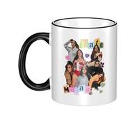 GEPANY McRae Singer Tate Ceramic Cup Home and Office Dual-Sided Printed Mugs A Heartwarming Present for Family and Friends